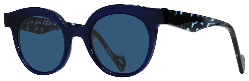 ANNE&VALENTIN STEWART 1803 カーキ 度入りサングラス Anne et Valentin SUNNY CLUB STEWART - Luxury Readers